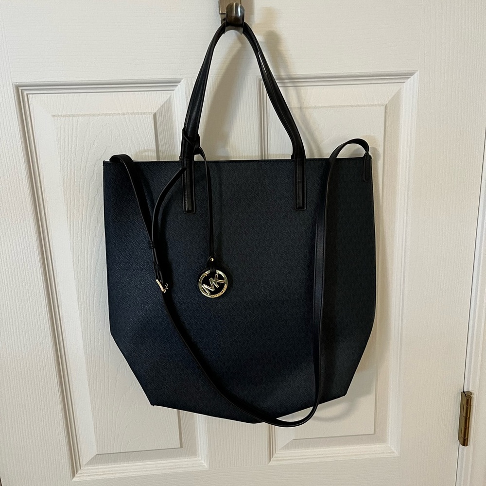 Navy Michael Kors Tote